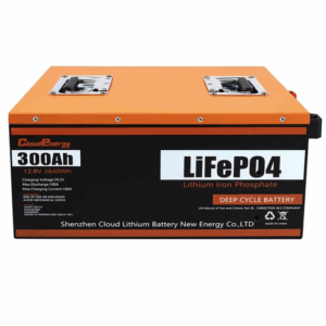 Cloudenergy LiFePO4 12V 300Ah